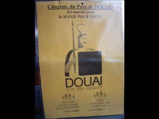 La Manif pour Tous avec DOUAI, le 13/01/2013 à PARIS (Pl. Italie)