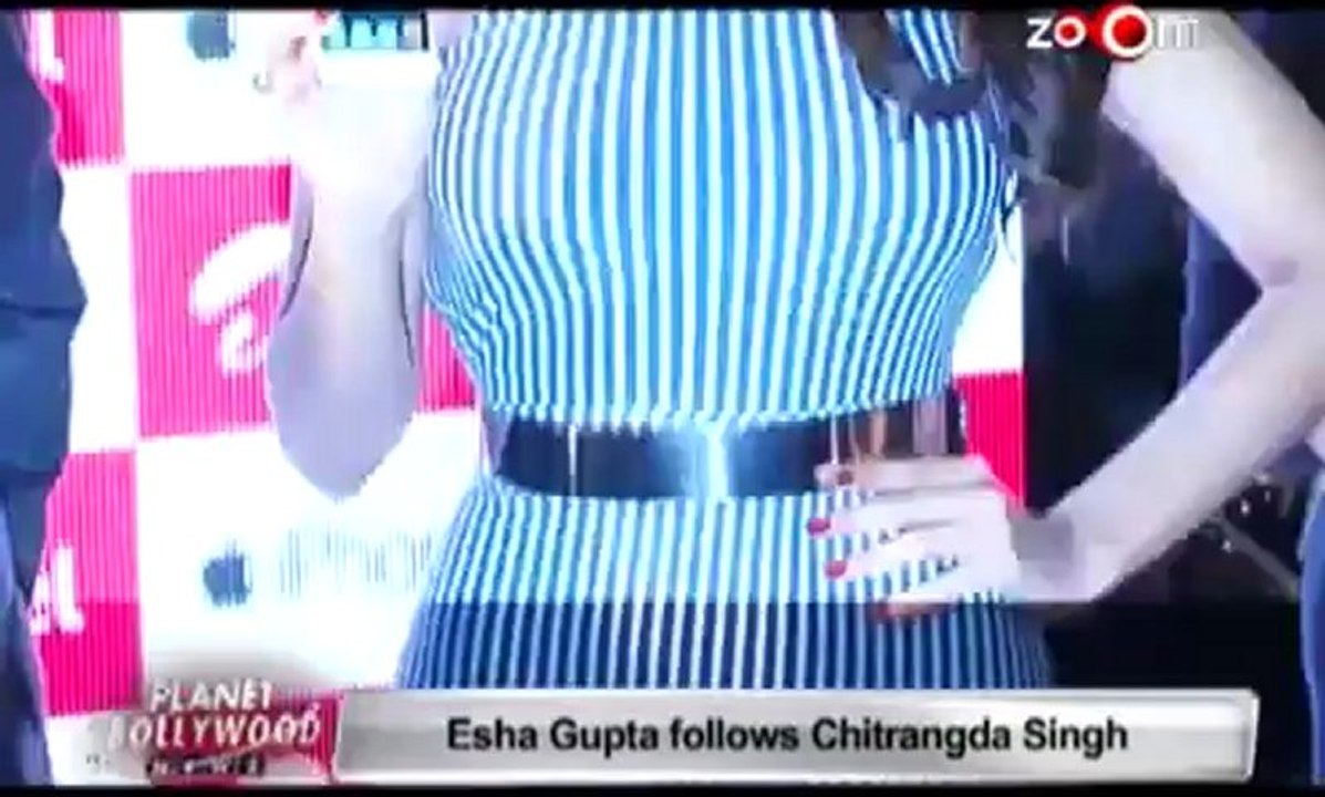 Esha Gupta refuses to endorse a fairness cream.mp4
