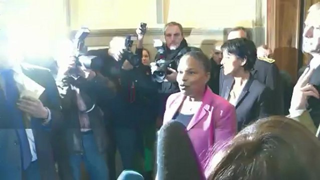 Taubira déplore de fausses informations sur le mariage gay