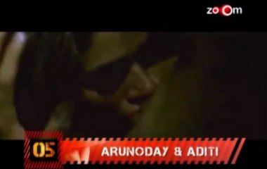 HOT kiss of Arunoday Singh & Aditi Rao Hydari's.mp4