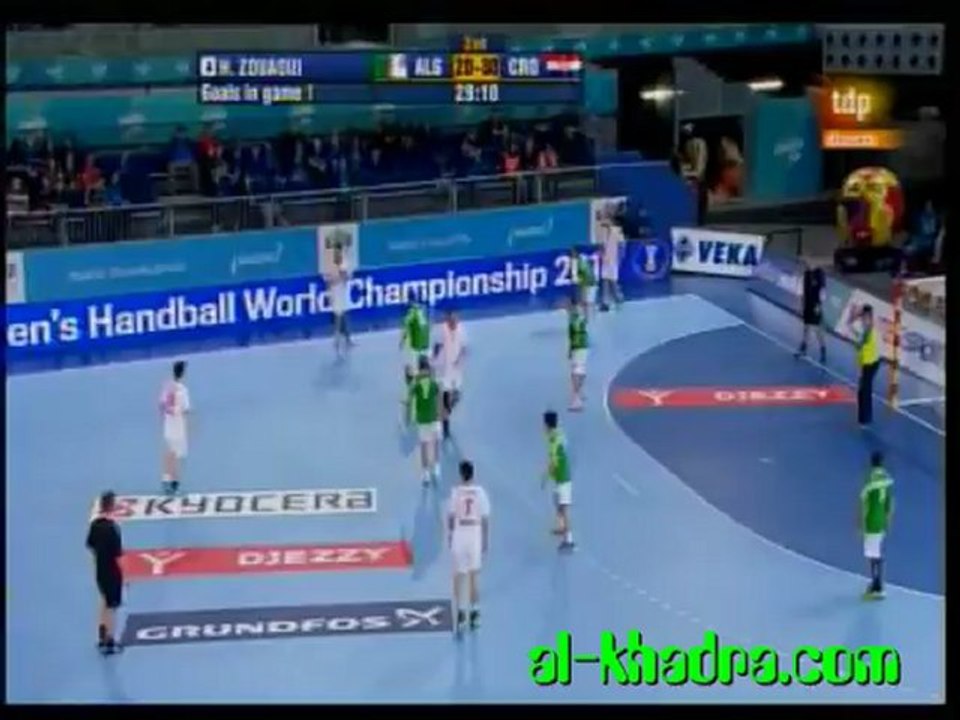 ALGERIE 20-31 CROITIE (Les verts ratent trop d´occasions