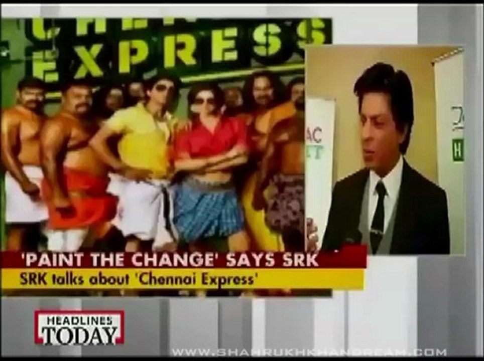 SRK talks about working with Rohit Shetty in Chennai Express