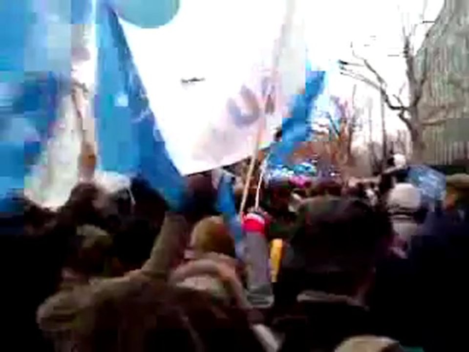 La Manif pour Tous 13 janvier 2013 à Paris - Cortège OUEST 3