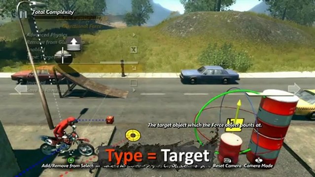 Trials Evolution - gameplay #18 - La physique (éditeur de tracé)