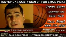 Phoenix Suns versus Oklahoma City Thunder Pick Prediction NBA Pro Basketball Odds Preview 1-14-2013