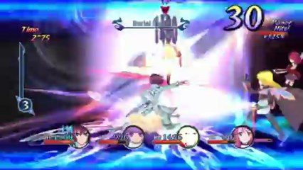 Tales Of Graces F - Gameplay #3 - Combat contre le Major Victoria