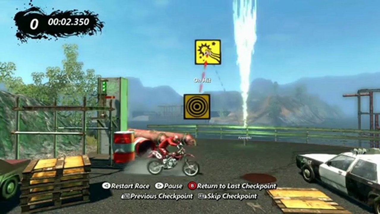 Trials Evolution - Gameplay #21 - Interrupteurs et évènements (éditeur tracé)