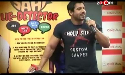 John Abraham flexes his muscles in business.mp4
