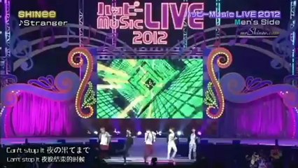 Happy Music Live 2012 SHINee - Part 1
