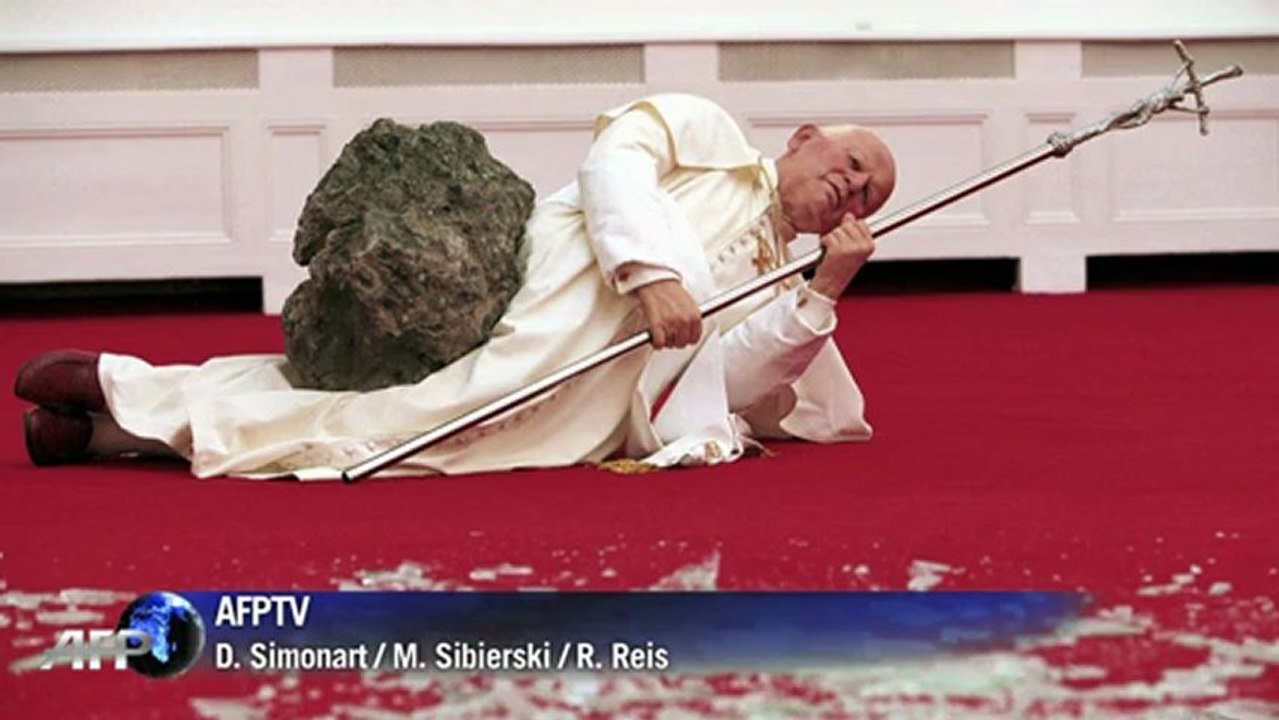 Schock-Kunst: Hitler im Warschauer Ghetto