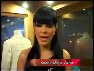 Koena Mitra avoids talking about her cosmetic surgery.mp4