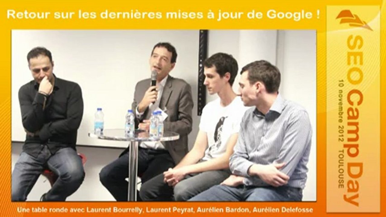 Table Ronde SEO Camp Day Toulouse 10/11/2012