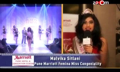 Pune Marriott Femina Miss Congeniality - Pune- Malvika Sitlani.mp4