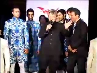 Rohit Bal designs for the Men's Fashion Week.mp4