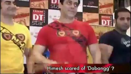 Sallu Scares Himesh Away-.mp4