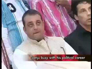 Sanjay Dutt too busy with Politics.mp4