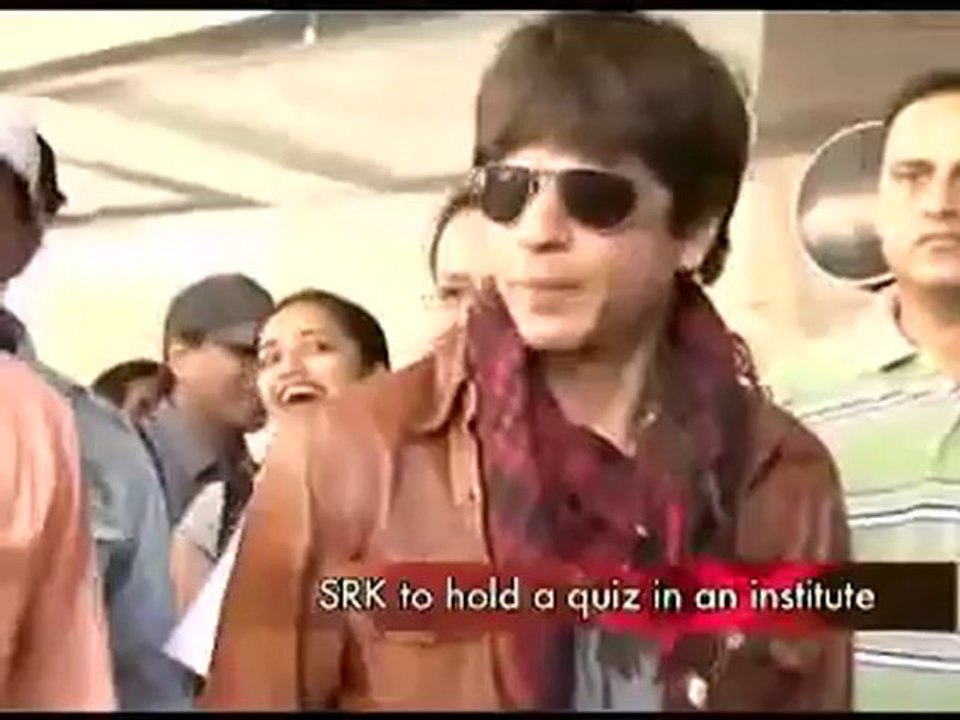 Shah Rukh Khan turns real life quiz master.mp4