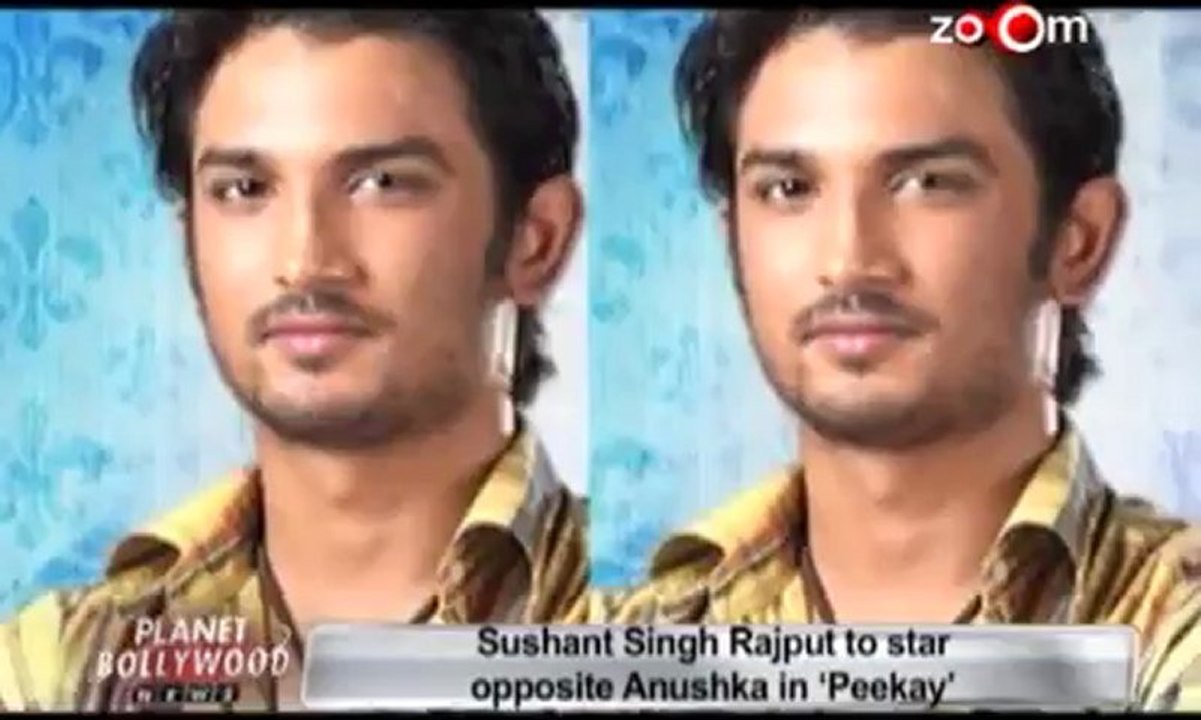 Sushant Singh Rajput to star opposite Anushka in 'Peekay'.mp4