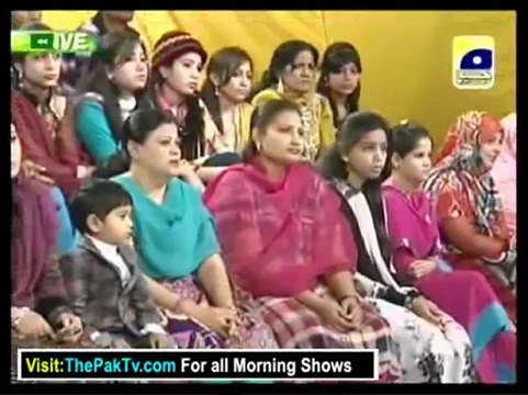 Utho Jago Pakistan With Dr Shaista - 15th January 2013 - Part 1