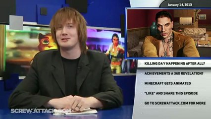 Killing Day May Yet Have its Day, 360 May Have a Revelation, and Minecraft Gets Animated - Hard News Clip