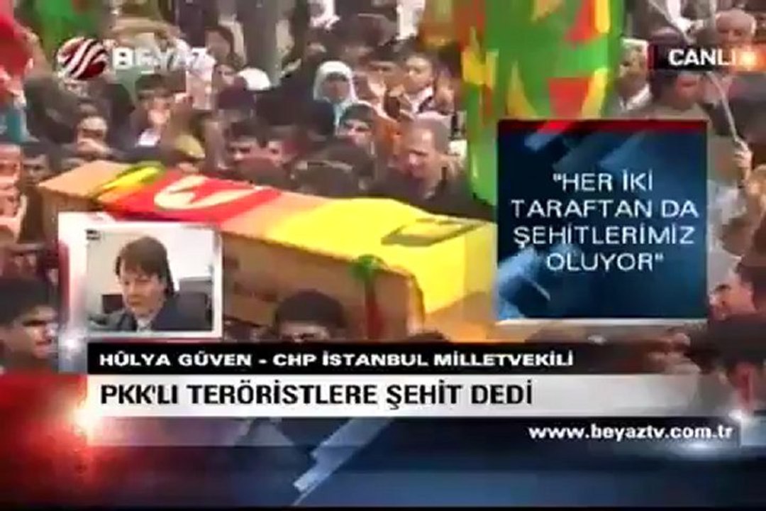 CHP Milletvekili PKK'lılara Şehit Dedi