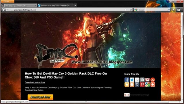 Devil May Cry 5 Golden Pack DLC Codes Free Giveaway