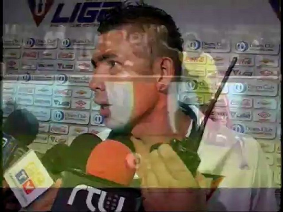 Bauza conforme con el rendimiento de los albos durante el cotejo ante Aucas