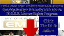 What You Get Inside Matt Lloyd's MOBE License Rights Program Review