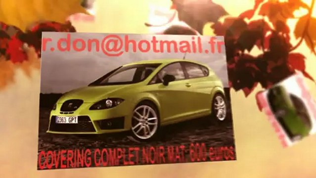 Sear Leon, Seat Leon, essai video Seat Leon, covering Seat Leon Seat Leon noir mat