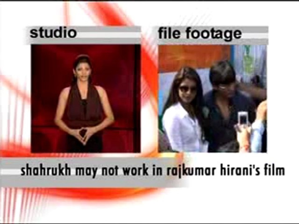 Shahrukh may reject Rajkumar Hirani's film.flv