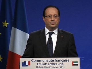 Discours devant la Communauté française aux Emirats Arabes Unis