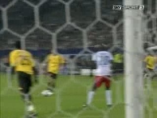 Hamburg V Arsenal 0-2 Rosicky