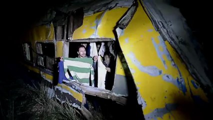 Tren descarrila en Egipto