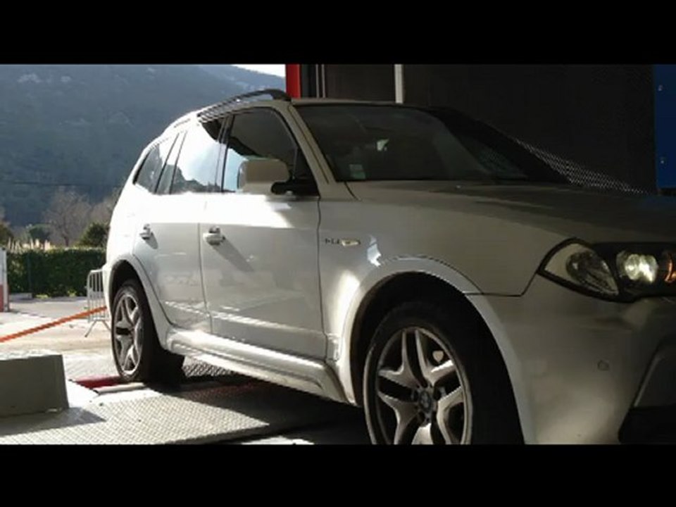 ::: o2programmation ::: BMW X3 3.0d 211@284cv Optimisation Moteur sur Banc de Puissance Cartec Marseille Gemenos PACA
