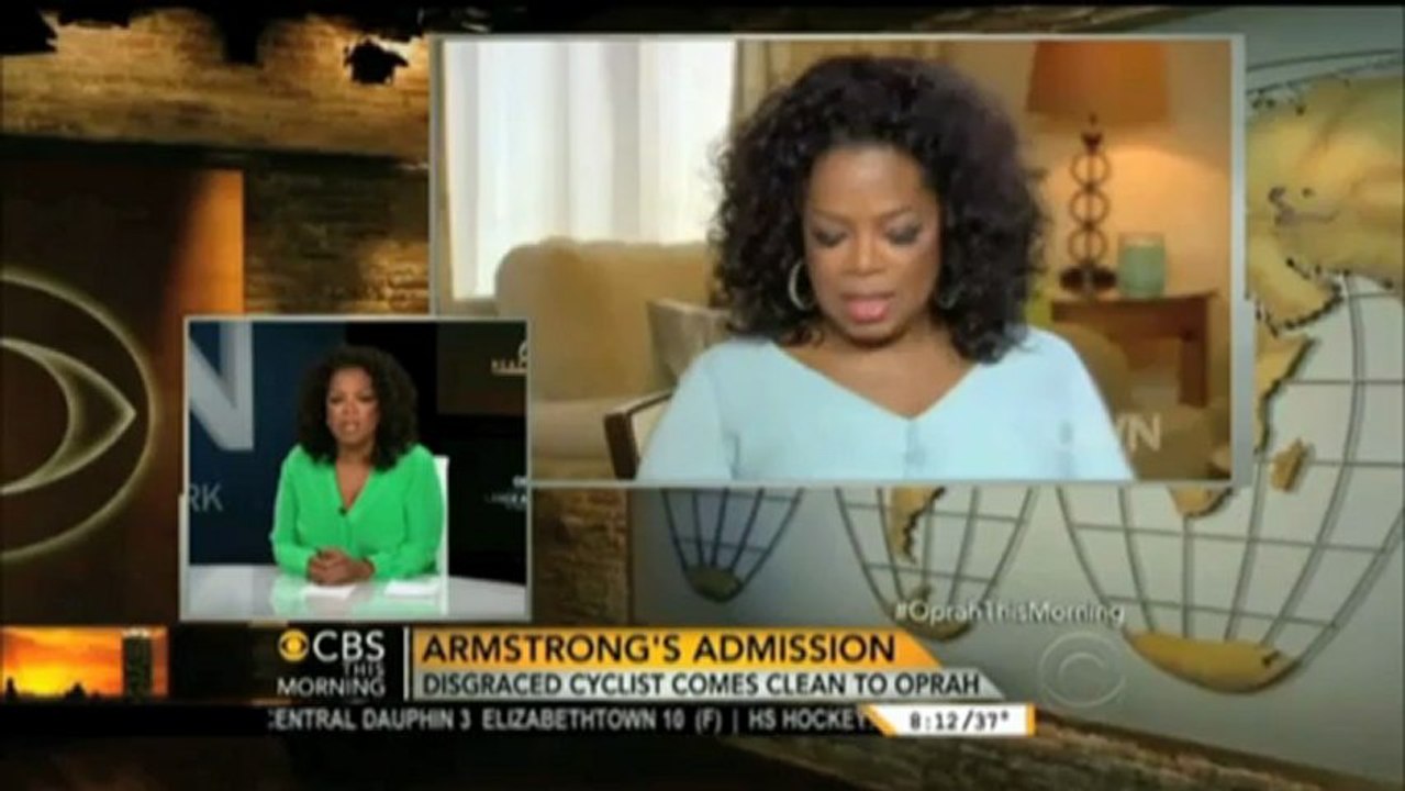 Doping: oprah: "armstrong gab die antworten, auf die die welt gewartet hat"