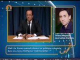 Sahar Report 15.01.2013 T.Meyssan, l'intervention française au Mali