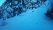 SNOWSCOOT hors piste dans la vallee de valgrisenche(italie) et vallee du miroir (france)