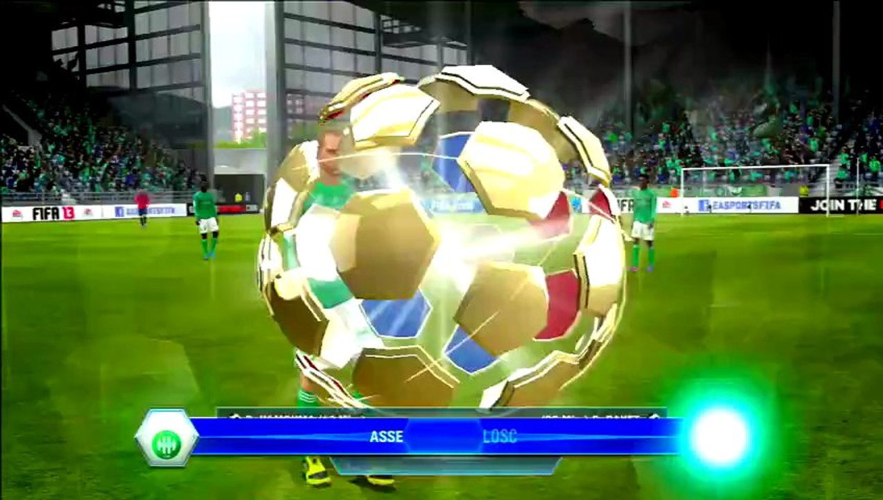 A.S.S.E vs LOSC Demi-finale de la Coupe de la ligue 2013 Fifa13 PS3