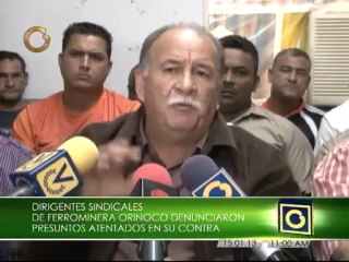 Dirigentes sindicales de Sintraferrominera denuncian amenazas de muerte