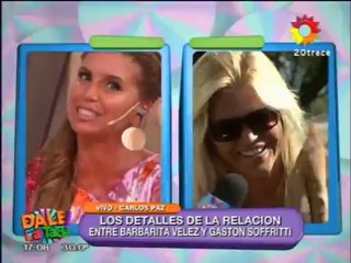 Pronto.com.ar Barbarita se enfrenta a la pregunta de Lussich