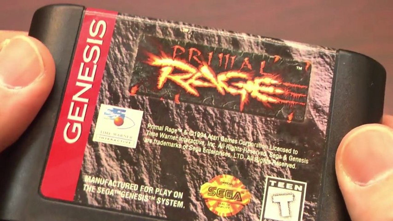 Classic Game Room - PRIMAL RAGE review for Sega...
