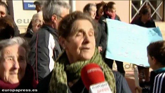 Honrubia sale a la calle por el cierre de Urgencias