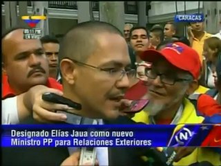 Ministro Villegas recomienda esperar "Gaceta Oficial" para conocer detalles sobre el nombramiento de Jaua