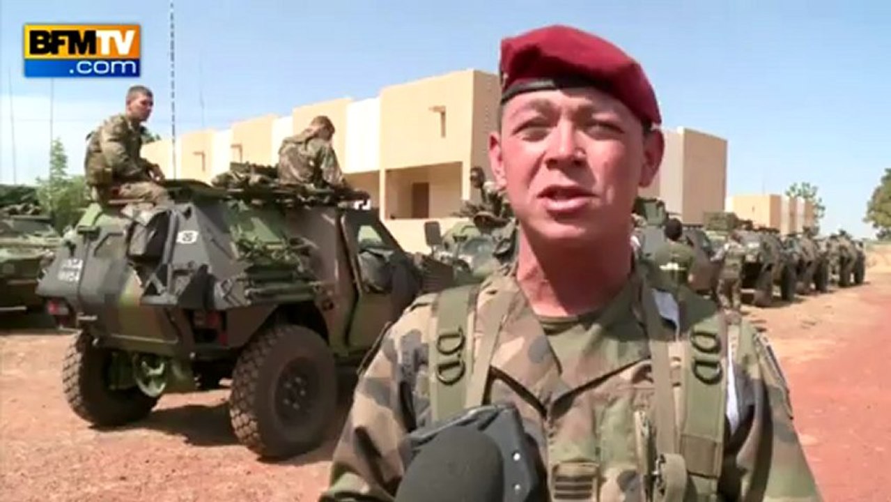 Document BFMTV - Mali : départ au combat des forces spéciales françaises