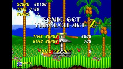 Sonic 2 (Long Ed) Bonus Levels