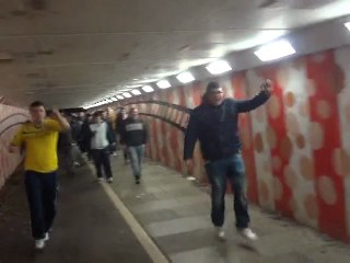 Bill Oddie chant Crawley Town Away FA Cup 3rd round 05/01/2013