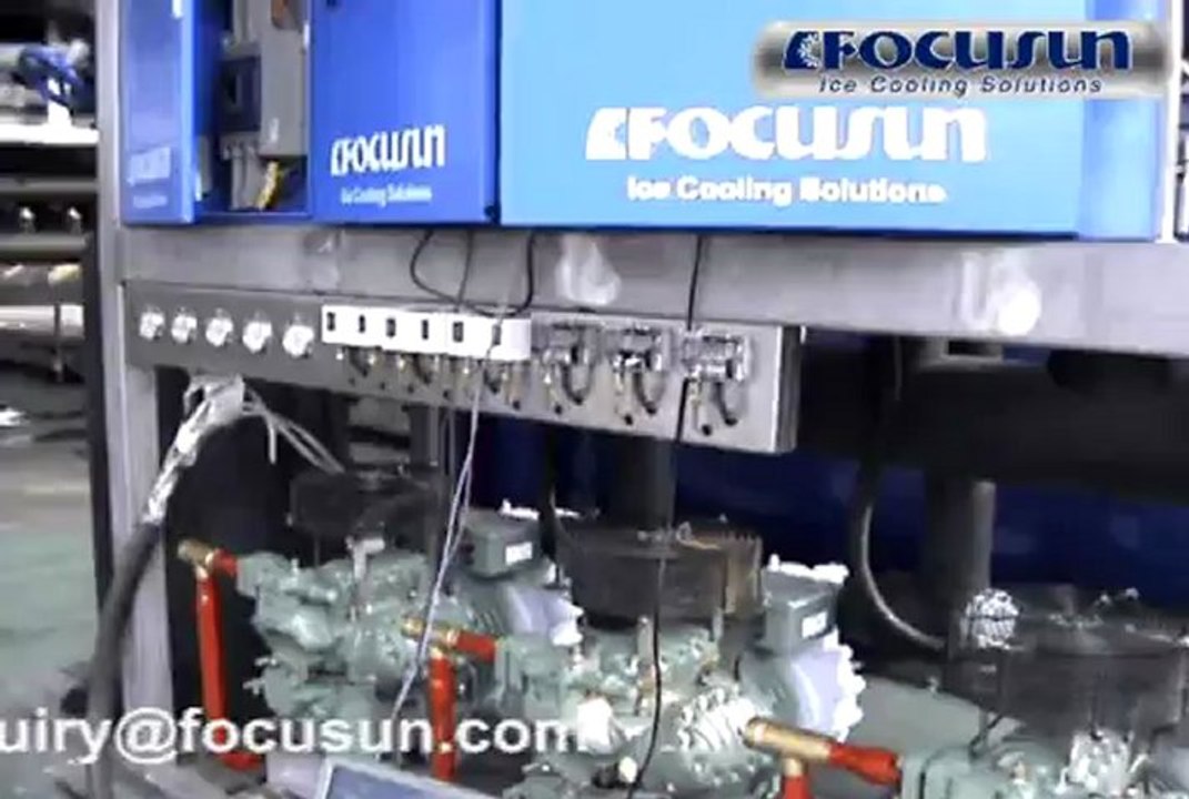 Focusun Ice Maker-26T Direct Refrigeration Block Ice Machine