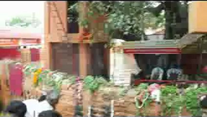 Bade Hanuman Ji Sangam Allahabad covered by Holy River Ganga Ji.