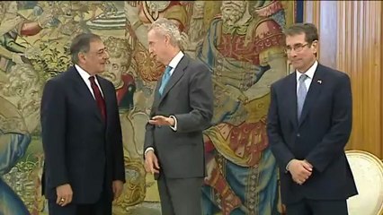 Don Felipe y Panetta tratan perspectivas de cooperación en materia de Defensa