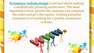 Some essential tips on Ecommerce Web Design